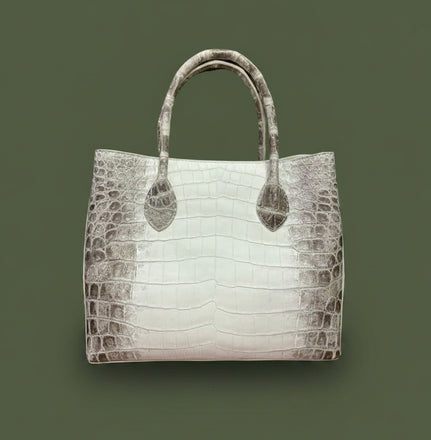 Load image into Gallery viewer, Himalayan Perla Nile Crocodile Leather Tote