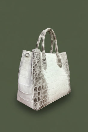 Load image into Gallery viewer, Himalayan Perla Nile Crocodile Leather Tote