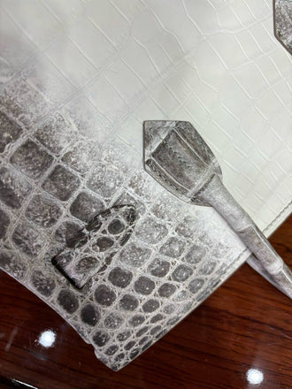 Load image into Gallery viewer, Perla Imperiale Crocodile Leather Tote