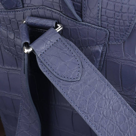 Load image into Gallery viewer, Lavanda Imperiale Croco Leather Executive Backpack