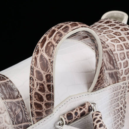Load image into Gallery viewer, Perla Imperiale Croco Leather Executive Backpack