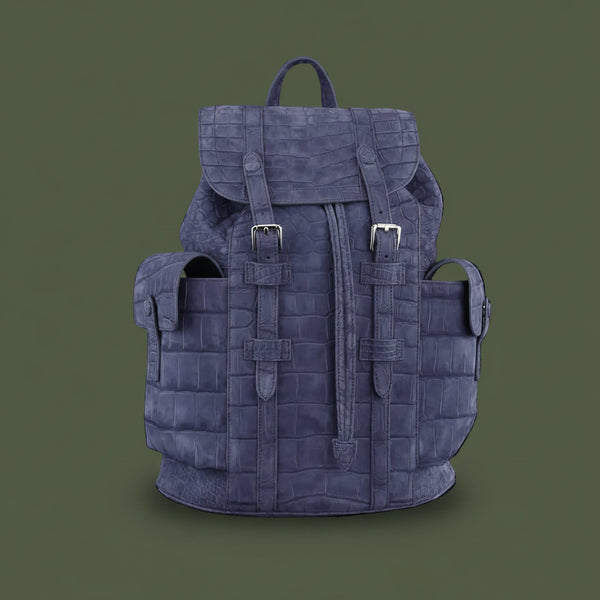 Lilla Veneziano Nile Crocodile Leather Backpack