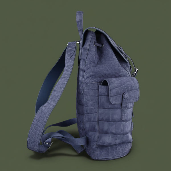 Lilla Veneziano Nile Crocodile Leather Backpack