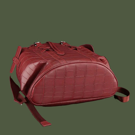 Load image into Gallery viewer, Rubino Imperiale Nile Crocodile Leather Backpack