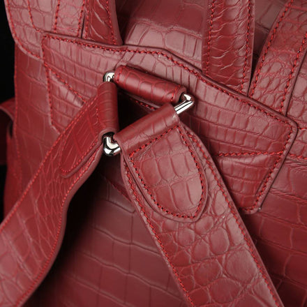 Load image into Gallery viewer, Rubino Imperiale Croco Leather Executive Backpack