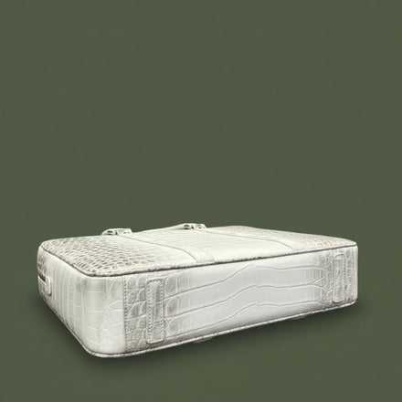 Load image into Gallery viewer, Himalayan Imperiale Nile Crocodile Leather Briefcase