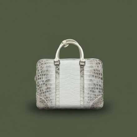 Load image into Gallery viewer, Himalayan Imperiale Nile Crocodile Leather Briefcase