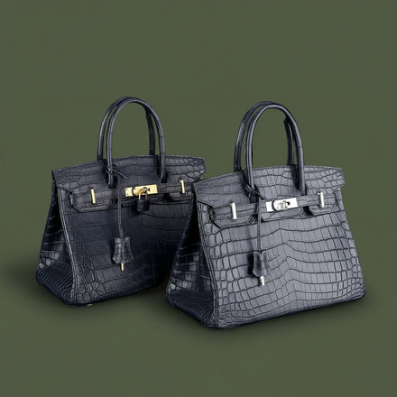 Load image into Gallery viewer, Notte Imperiale Nile Crocodile Leather Tote