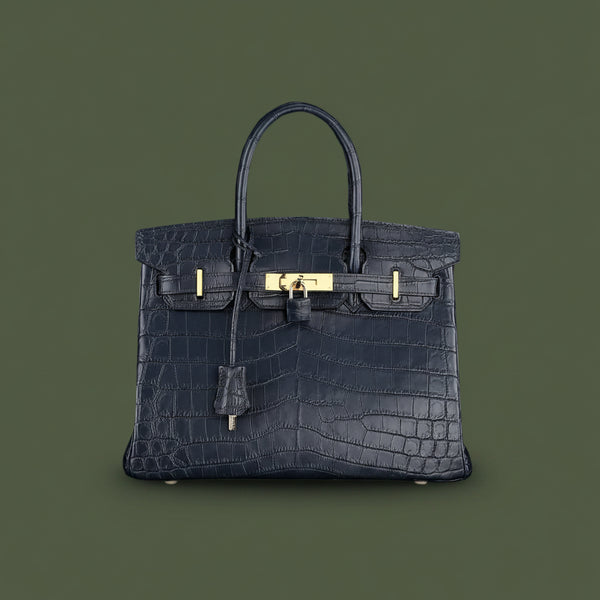 Notte Imperiale Nile Crocodile Leather Tote
