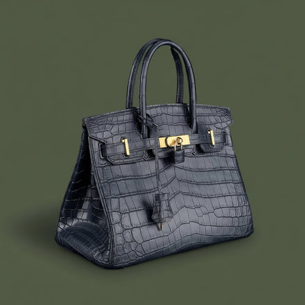 Load image into Gallery viewer, Notte Imperiale Nile Crocodile Leather Tote
