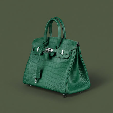 Load image into Gallery viewer, Smeraldo Reale Nile Crocodile Leather Tote