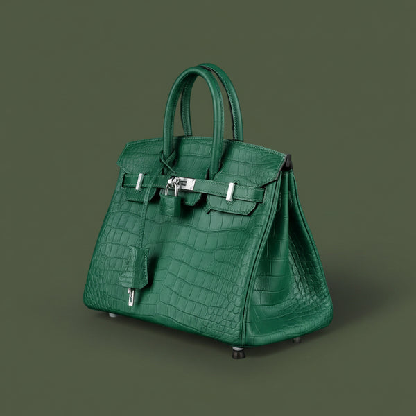 Smeraldo Reale Nile Crocodile Leather Tote