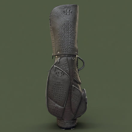 Load image into Gallery viewer, Moka Reale Nile Crocodile Leather Golf Bag