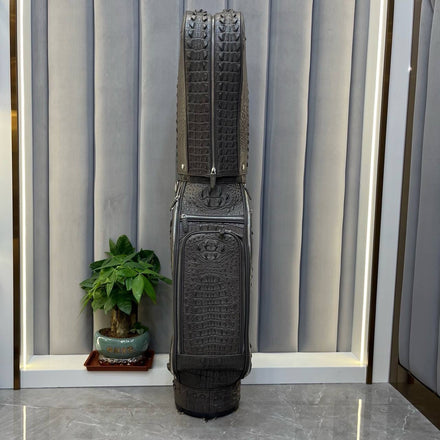 Load image into Gallery viewer, Moka Reale Croco Leather Golf Bag