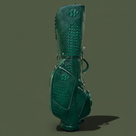 Load image into Gallery viewer, Verde Milano Nile Crocodile Leather Golf Bag