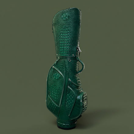 Load image into Gallery viewer, Verde Milano Nile Crocodile Leather Golf Bag