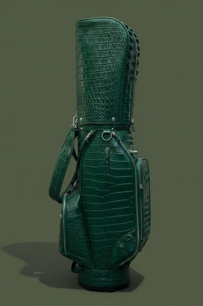 Load image into Gallery viewer, Verde Milano Nile Crocodile Leather Golf Bag