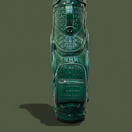 Load image into Gallery viewer, Verde Milano Nile Crocodile Leather Golf Bag
