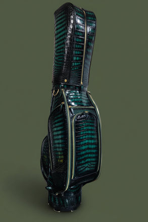 Load image into Gallery viewer, Smeraldo Venezia Nile Crocodile Leather Golf Bag