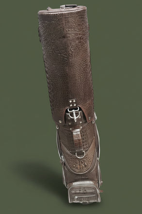 Load image into Gallery viewer, Cioccolato Reale Nile Crocodile Leather Golf Bag