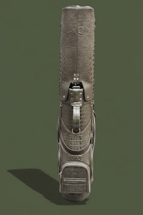 Load image into Gallery viewer, Tortora Imperiale Nile Crocodile Leather Golf Bag