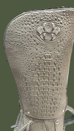 Load image into Gallery viewer, Tortora Imperiale Nile Crocodile Leather Golf Bag