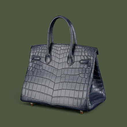 Load image into Gallery viewer, Notte Imperiale Nile Crocodile Leather Tote