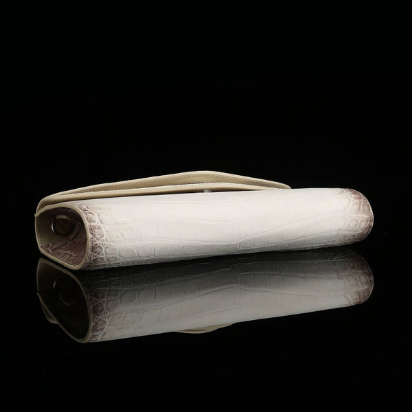 Perla Imperiale Crocodile Leather Clutch