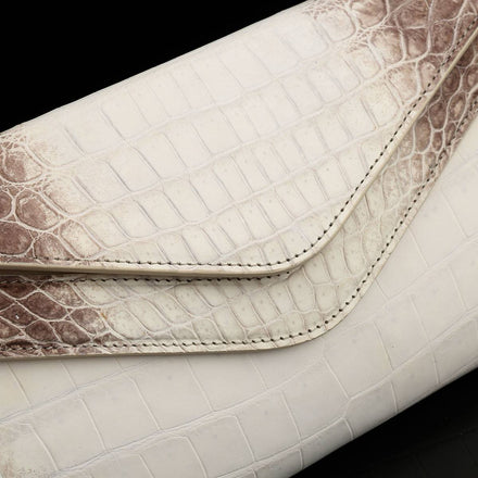 Load image into Gallery viewer, Perla Imperiale Crocodile Leather Clutch
