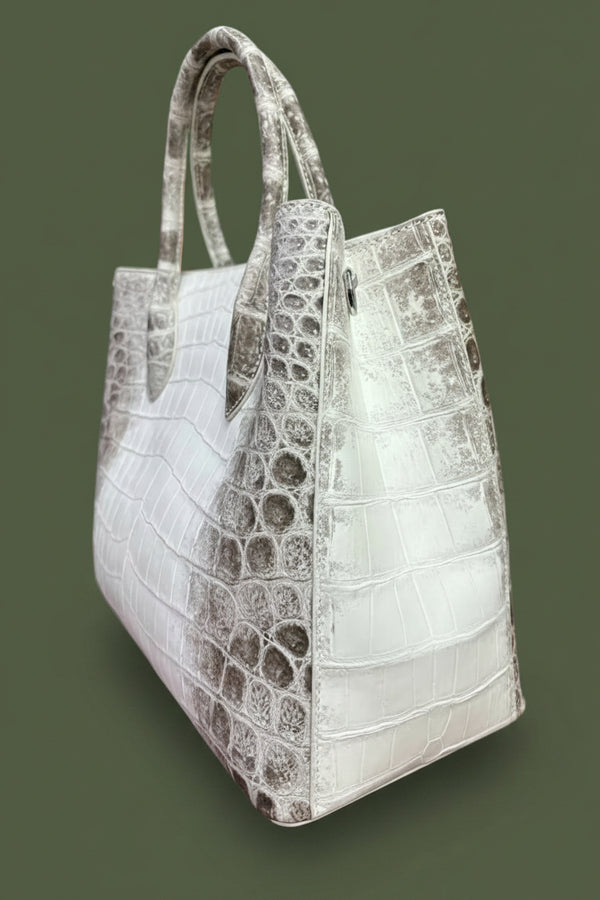 Himalayan Perla Nile Crocodile Leather Tote