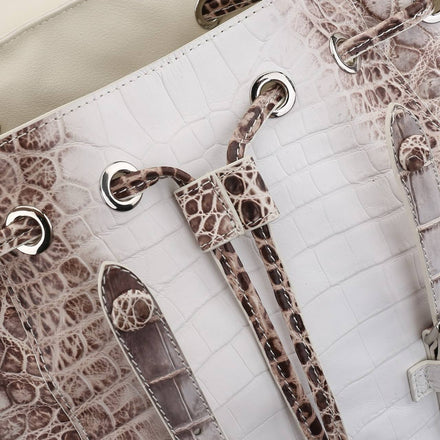 Load image into Gallery viewer, Perla Imperiale Croco Leather Executive Backpack

