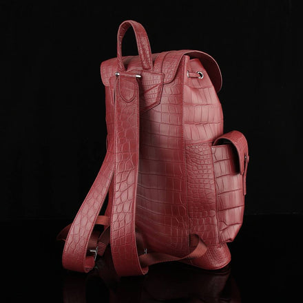 Load image into Gallery viewer, Rubino Imperiale Croco Leather Executive Backpack
