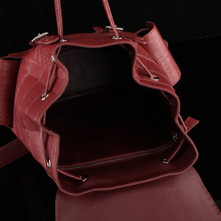 Load image into Gallery viewer, Rubino Imperiale Croco Leather Executive Backpack
